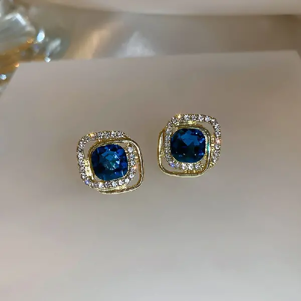 42# silver needle-set with diamonds.,tkmbeautysupply.com