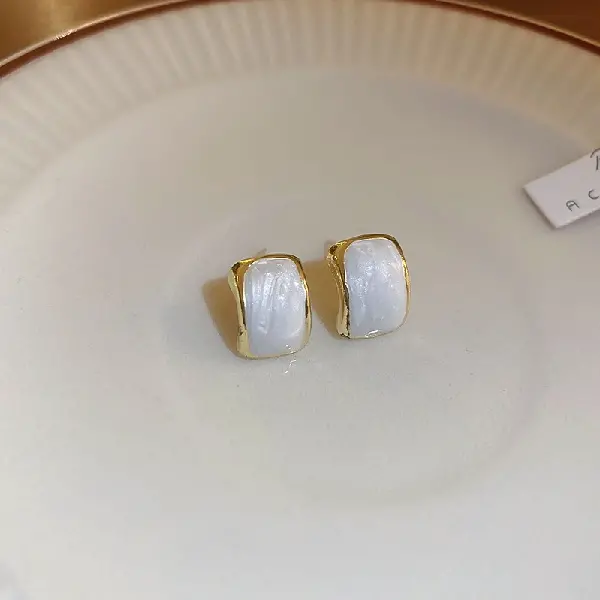 63# silver needle-earrings.,tkmbeautysupply.com