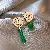 Wholesale Silver Needle Accessories Supply for Retail Profit - 169# Silver Needle Asymmetrical Crystal Stud Earrings