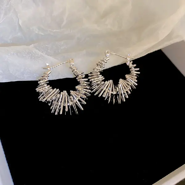 8# silver needle-silver (environmentally friendly),tkmbeautysupply.com