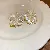 Freshwater Pearl Wholesale Earrings with Premium Quality - 9# silver needle-alloy-yellow