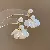 Freshwater Pearl Wholesale Earrings with Premium Quality - 26# silver needle-white