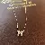 Titanium Steel Necklace Wholesale | Durable Quality & Style - Real gold electroplated zircon letter H necklace