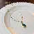 Titanium Steel Necklace Wholesale | Durable Quality & Style - Emerald diamond square necklace