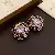 Wholesale Medieval Vintage Silver Needle Earrings for Retail - 7# Silver Needle-Diamond Square Earrings Stud Earrings Buttons