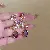 Wholesale Medieval Vintage Silver Needle Earrings for Retail - 19# Silver Needle-Zircon Flower Crystal Drop Tassel Earrings