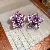 Wholesale Medieval Vintage Silver Needle Earrings for Retail - 23# Silver Needle-Crystal Gauze Flower Stud Earrings