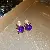 Wholesale Medieval Vintage Silver Needle Earrings for Retail - 25# Silver Needle-Pearl Round Resin Stud Earrings (6mm)