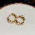 Sweet Small Fresh Flower Earrings Wholesale Supply - 13# earrings-gold