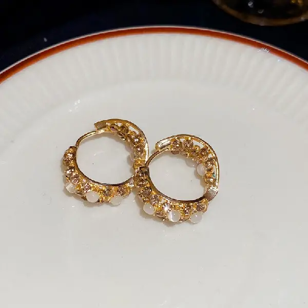 13# earrings-gold,tkmbeautysupply.com