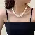 Wholesale Irregular Geometric Pearl Charm Necklaces for Retailers - 2# pearl necklace