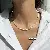 Wholesale Irregular Geometric Pearl Charm Necklaces for Retailers - 6#gold-white-4mm pearl necklace