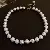 Wholesale Irregular Geometric Pearl Charm Necklaces for Retailers - 24# round bead baroque pearl necklace