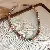 Wholesale Irregular Geometric Pearl Charm Necklaces for Retailers - 32# coffee color-8mm color matching pearl necklace