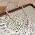 Wholesale Irregular Geometric Pearl Charm Necklaces for Retailers - 33# pink-6mm color matching pearl necklace
