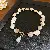 Wholesale Irregular Geometric Pearl Charm Necklaces for Retailers - 65# Geometric Shell Pearl Pendant Necklace