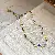 Wholesale Baroque Freshwater Pearl Necklaces for Retailers - Blue Square Crystal Necklace