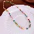 Wholesale Baroque Freshwater Pearl Necklaces for Retailers - #16 Colorful Stone Baroque Pearl Necklace (Real Gold Plating)