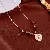 Wholesale Baroque Freshwater Pearl Necklaces for Retailers - #51 Gold-Coffee-Balanced Tiger Eye Stone Necklace