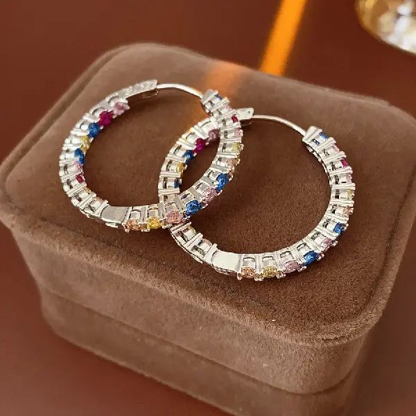 7# Earrings-Silver-Color,tkmbeautysupply.com