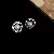 Wholesale Silver Needle Diamond Inlaid Pearl Earrings Supply - 4# Silver Needle-Double Circle Pearl and Diamond Stud Earrings