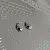 Wholesale Silver Needle Diamond Inlaid Pearl Earrings Supply - 11# Silver Needle-Geometric C-Shaped Peas Earrings