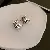 Wholesale Silver Needle Diamond Inlaid Pearl Earrings Supply - 13# Silver Needle-Geometric C-shaped pleated bean curved earrings