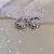 Wholesale Silver Needle Diamond Inlaid Pearl Earrings Supply - 18# silver needle-circle earrings