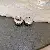 Wholesale Silver Needle Diamond Inlaid Pearl Earrings Supply - 20# ear buckle-U shape