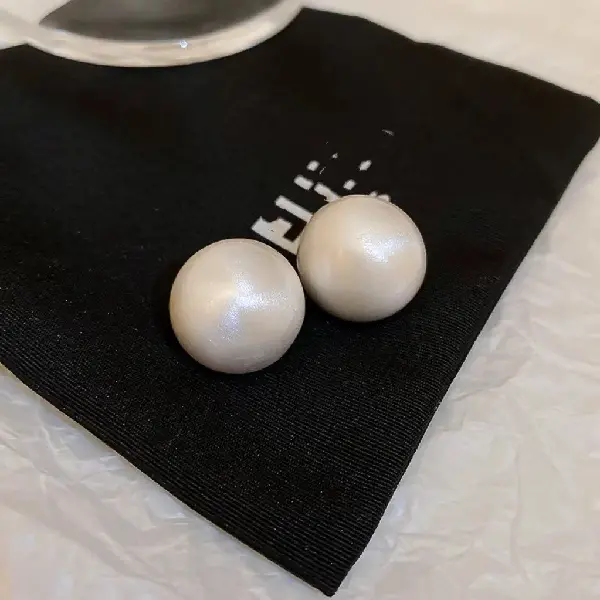 25# silver needle-circle stud earrings-white silver,tkmbeautysupply.com