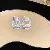 Wholesale Silver Needle Diamond Inlaid Pearl Earrings Supply - 42# Silver Needle-Back Hanging Hollow Square Stud Earrings