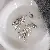 Wholesale Silver Needle Diamond Inlaid Pearl Earrings Supply - 66# Silver Needle-Pearl Leaf Tassel Stud Earrings