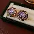 Wholesale Medieval Vintage Silver Needle Earrings for Retail Success - 1# Silver Needle-Purple