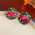 Wholesale Medieval Vintage Silver Needle Earrings for Retail Success - 6# Silver Needle-Green Diamond Round Stud Earrings