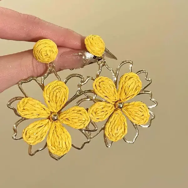6# silver needle-gold-yellow,tkmbeautysupply.com