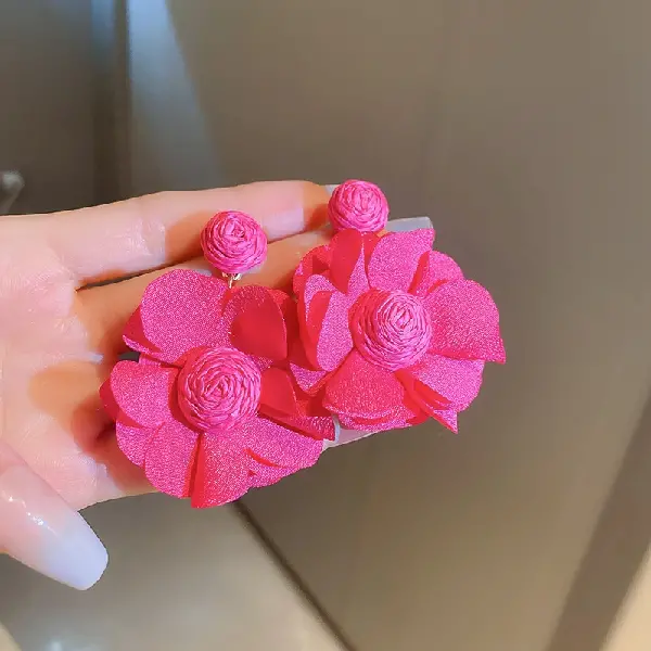 10# silver needle-rose red,tkmbeautysupply.com
