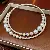 Wholesale Irregular Cross Pearl Necklace - High-End Supply - Collar - white