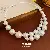 Wholesale Irregular Cross Pearl Necklace - High-End Supply - 8# Irregular Pearl Necklace
