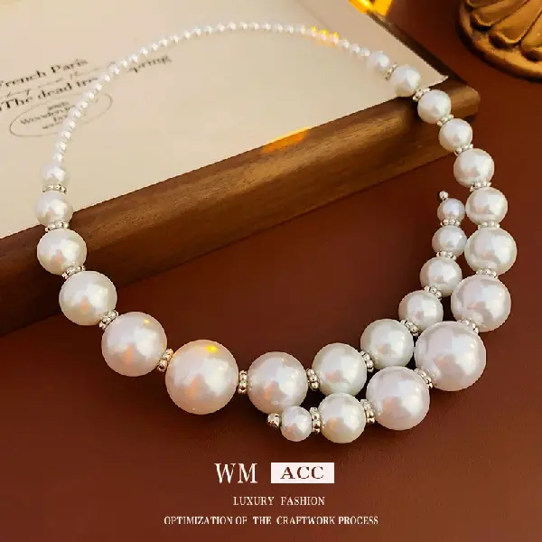 8# Irregular Pearl Necklace,tkmbeautysupply.com