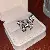 Wholesale Elegant Butterfly Flower Zircon Ring for Retailers - 2#Zircon Butterfly Ring
