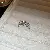 Wholesale Elegant Butterfly Flower Zircon Ring for Retailers - 6# zircon butterfly open ring