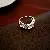 Wholesale Elegant Butterfly Flower Zircon Ring for Retailers - 18# square zircon cross multi-layer open ring