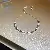 Zircon Bracelet Wholesale | Light Luxury & High Quality Supply - Bracelet-gold-purple rectangular.
