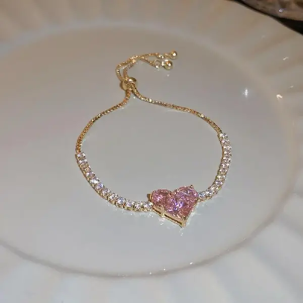 Bracelet-pink love,tkmbeautysupply.com