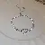 Zircon Bracelet Wholesale | Light Luxury & High Quality Supply - Bracelet-Silver Love