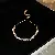 Zircon Bracelet Wholesale | Light Luxury & High Quality Supply - Gold Geometric Crystal Adjustable Bracelet