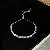 Zircon Bracelet Wholesale | Light Luxury & High Quality Supply - Silver Geometric Crystal Adjustable Bracelet