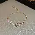 Zircon Bracelet Wholesale | Light Luxury & High Quality Supply - Real gold electroplated zircon knot bracelet