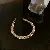 Zircon Bracelet Wholesale | Light Luxury & High Quality Supply - Rectangular zircon buckle bracelet