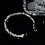 Zircon Bracelet Wholesale | Light Luxury & High Quality Supply - Silver Large Square Zirconia Bracelet